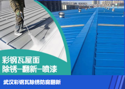 白鹭湖管理区属屋面防腐翻新是确保金属屋面长久使用